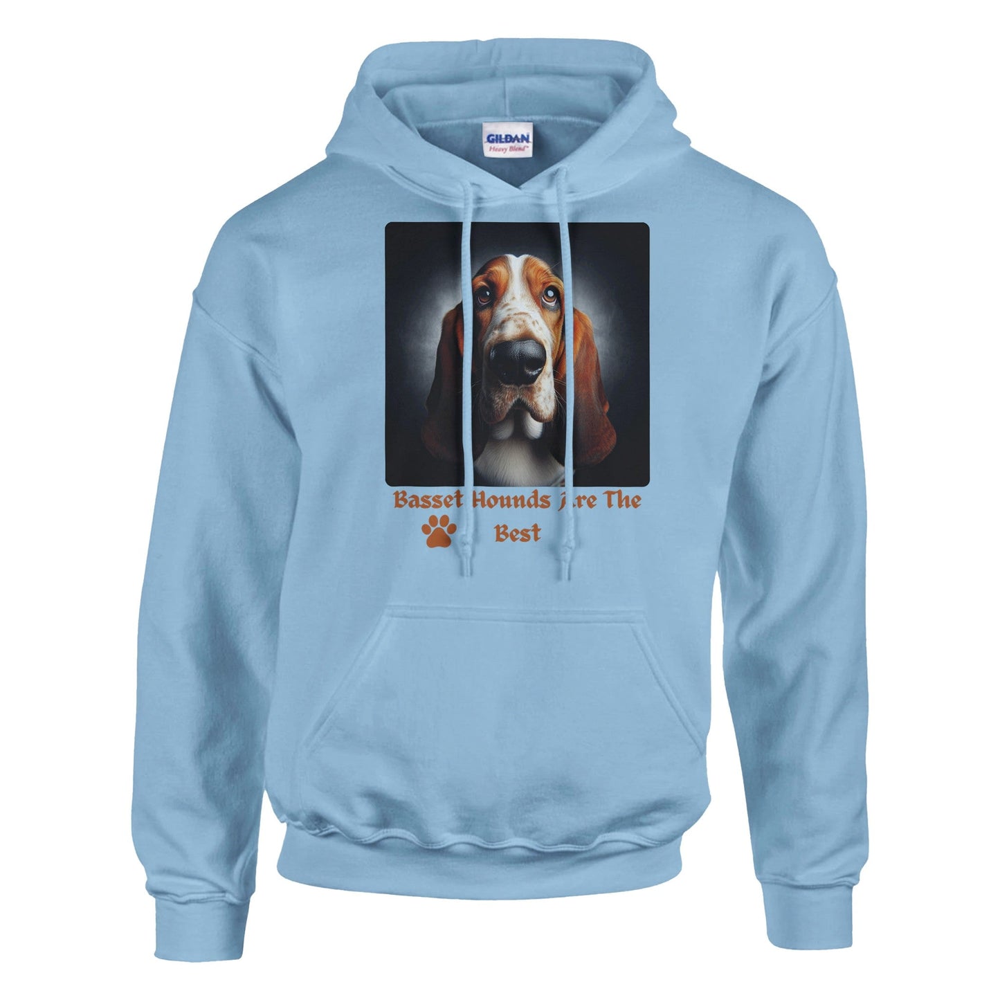 Basset Hound Dog Hoodie - PetSelfie - Petselfie