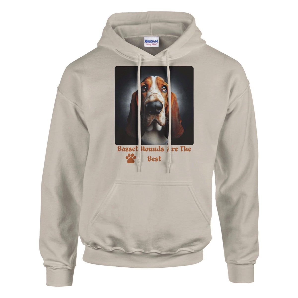 Basset Hound Dog Hoodie - PetSelfie - Petselfie