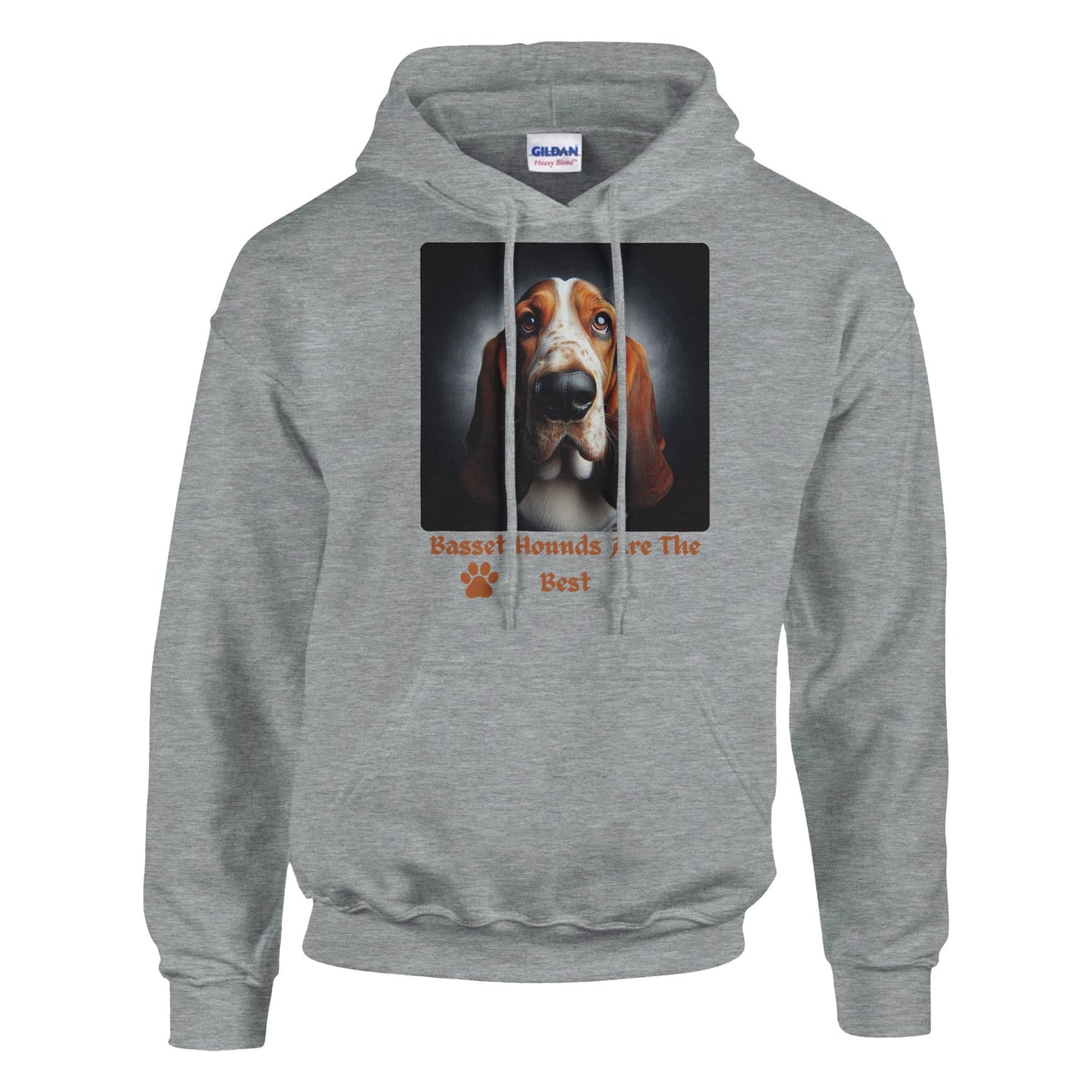 Basset Hound Dog Hoodie - PetSelfie - Petselfie