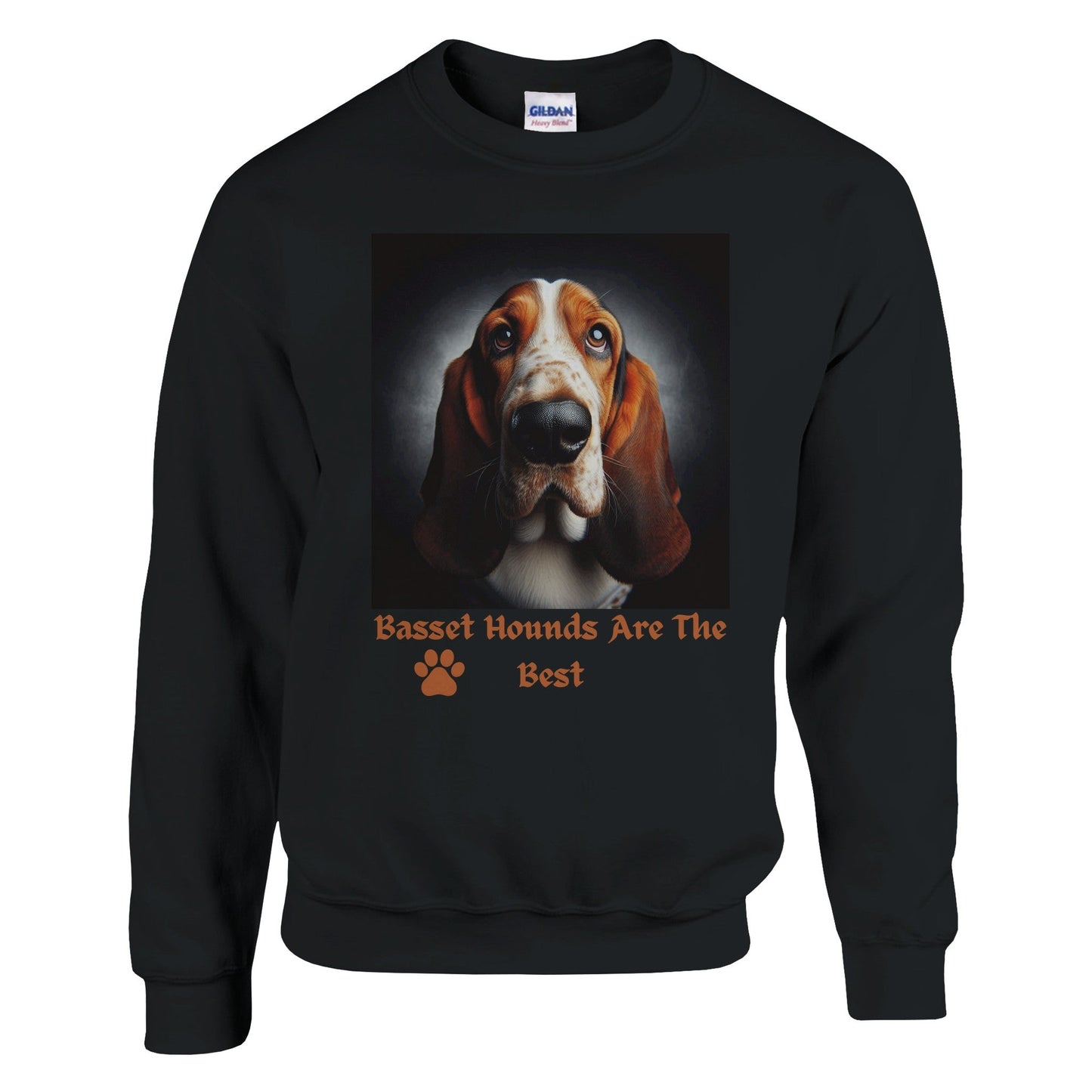 Basset Hound Dog Sweatshirt - PetSelfie - Petselfie