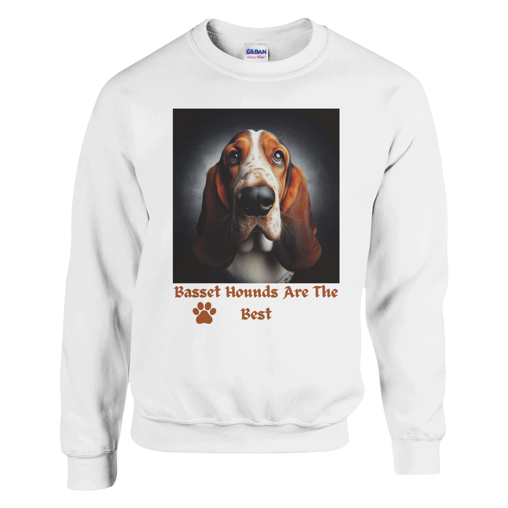 Basset Hound Dog Sweatshirt - PetSelfie - Petselfie