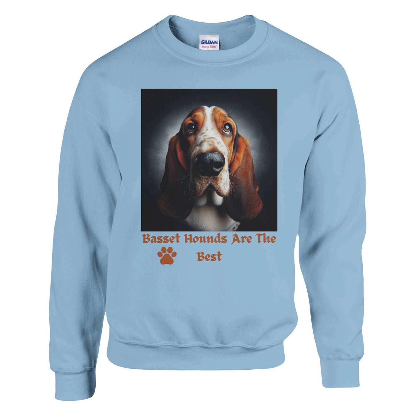 Basset Hound Dog Sweatshirt - PetSelfie - Petselfie