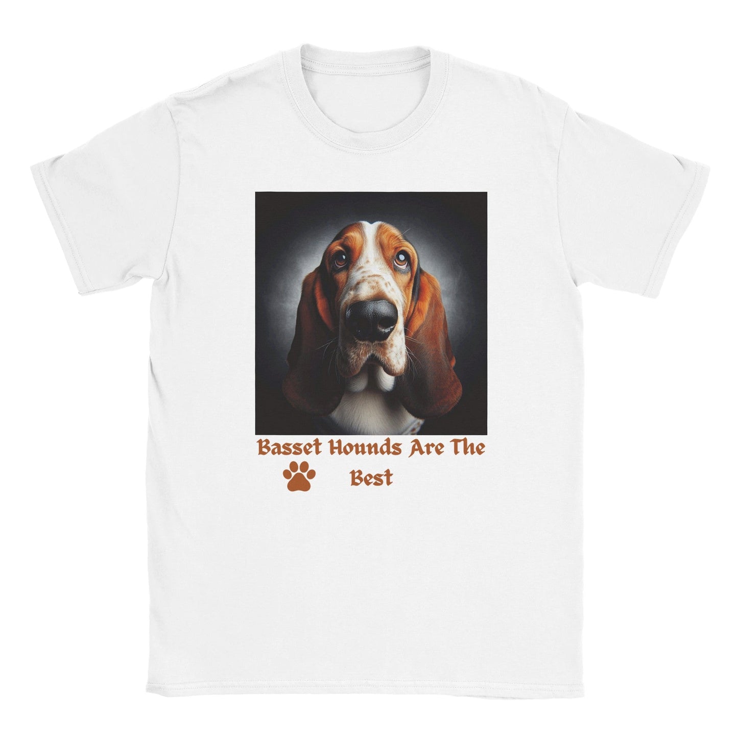 Basset Hound Dog T-Shirt - PetSelfie - Petselfie