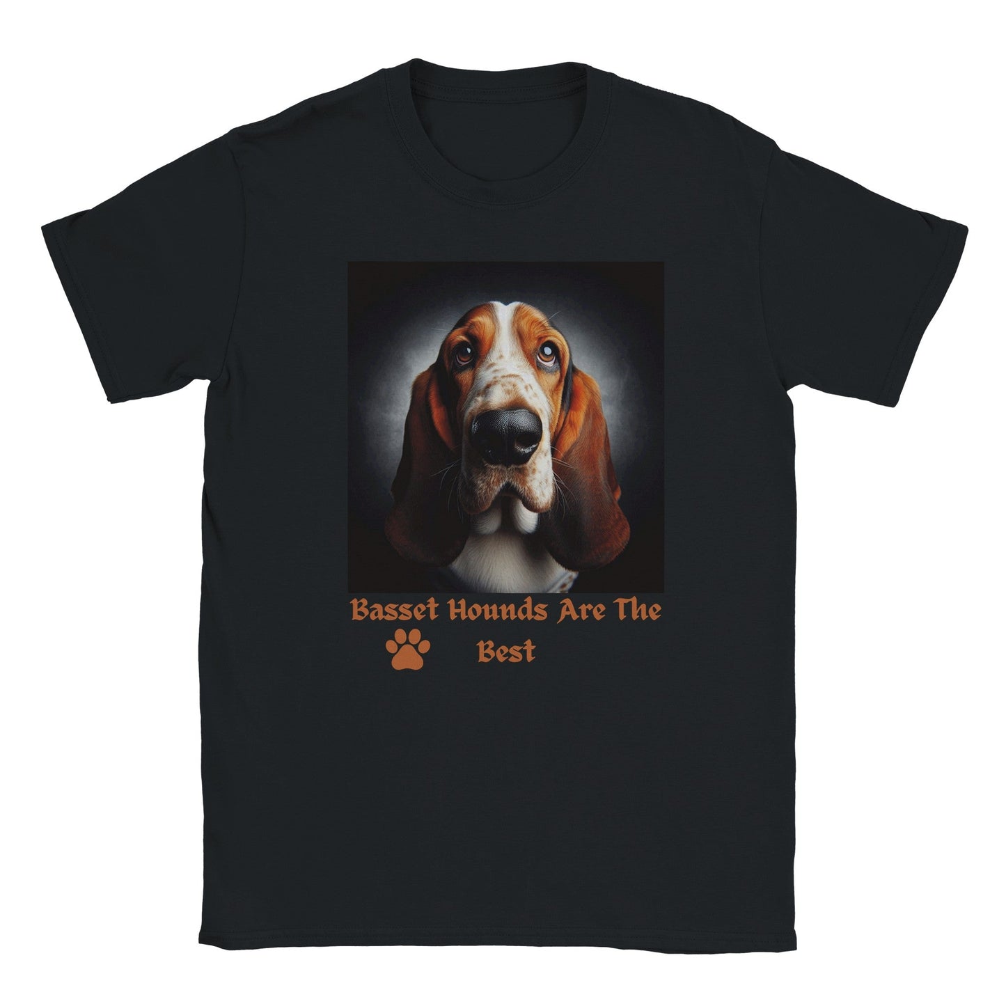 Basset Hound Dog T-Shirt - PetSelfie - Petselfie