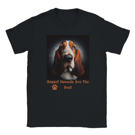 Basset Hound Dog T-Shirt - PetSelfie - Petselfie
