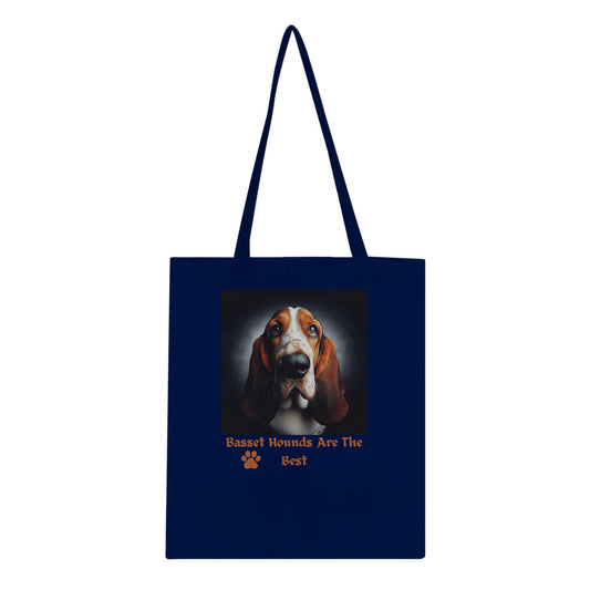 Basset Hound Dog Tote Bag - PetSelfie - Petselfie