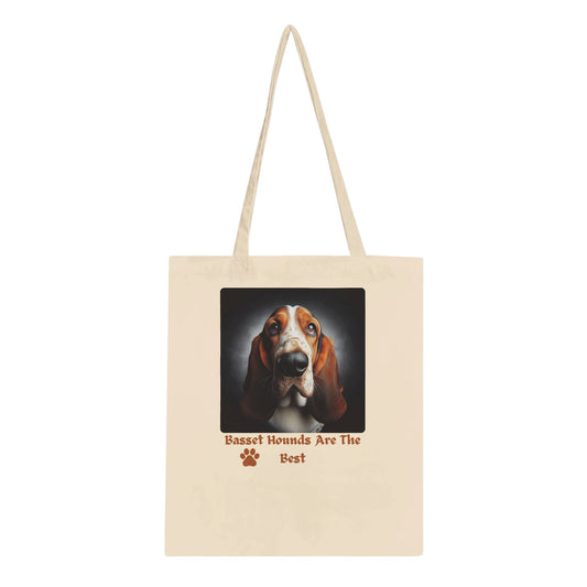 Basset Hound Dog Tote Bag - PetSelfie - Petselfie