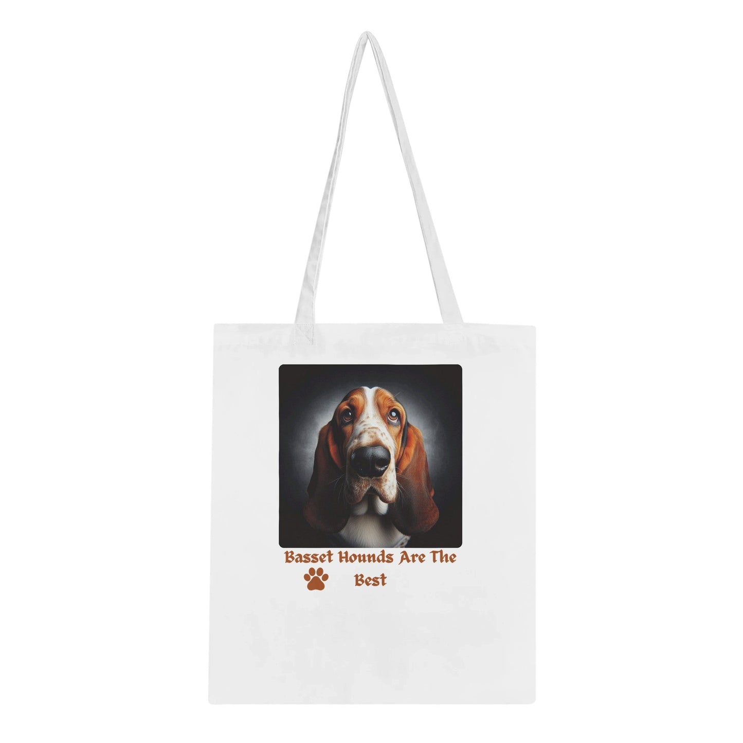 Basset Hound Dog Tote Bag - PetSelfie - Petselfie