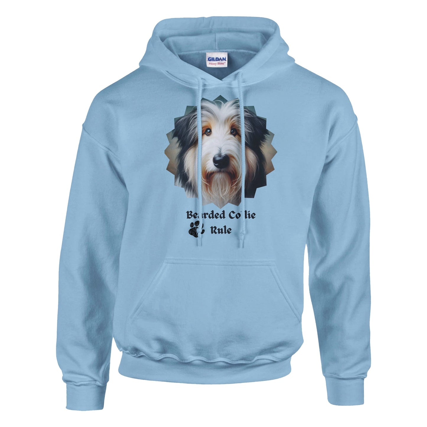 Bearded Collie Dog Hoodie - PetSelfie - Petselfie