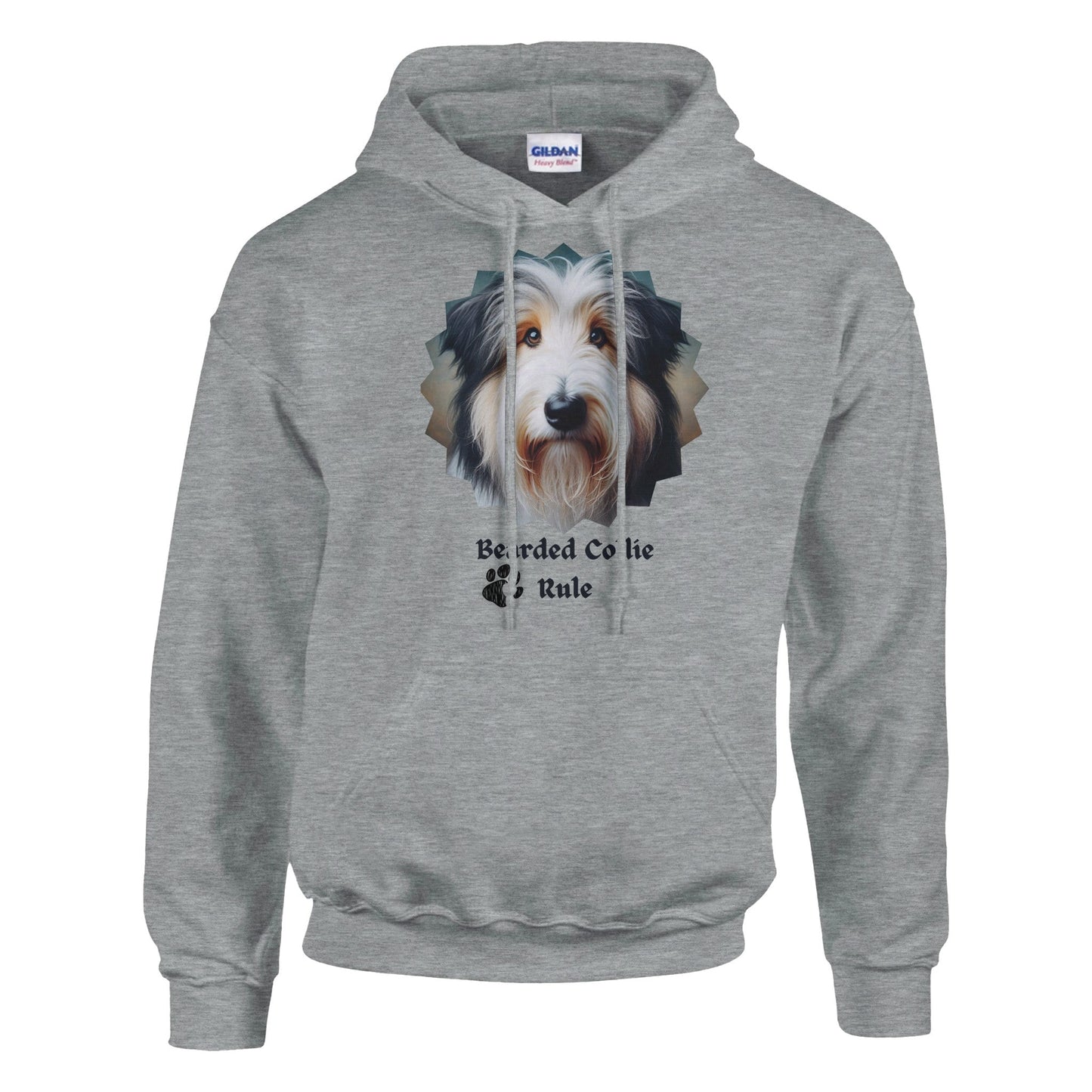 Bearded Collie Dog Hoodie - PetSelfie - Petselfie