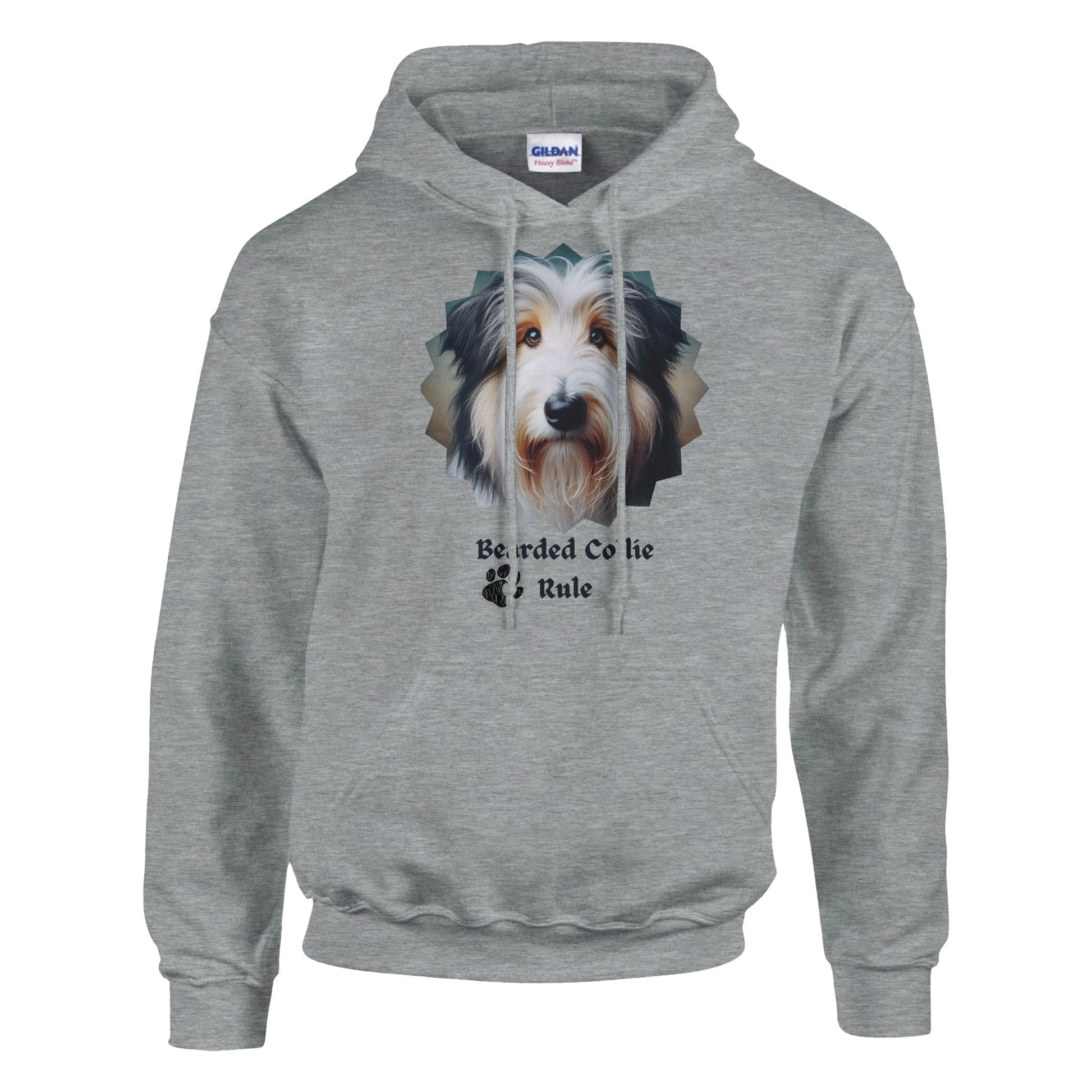 Bearded Collie Dog Hoodie - PetSelfie - Petselfie