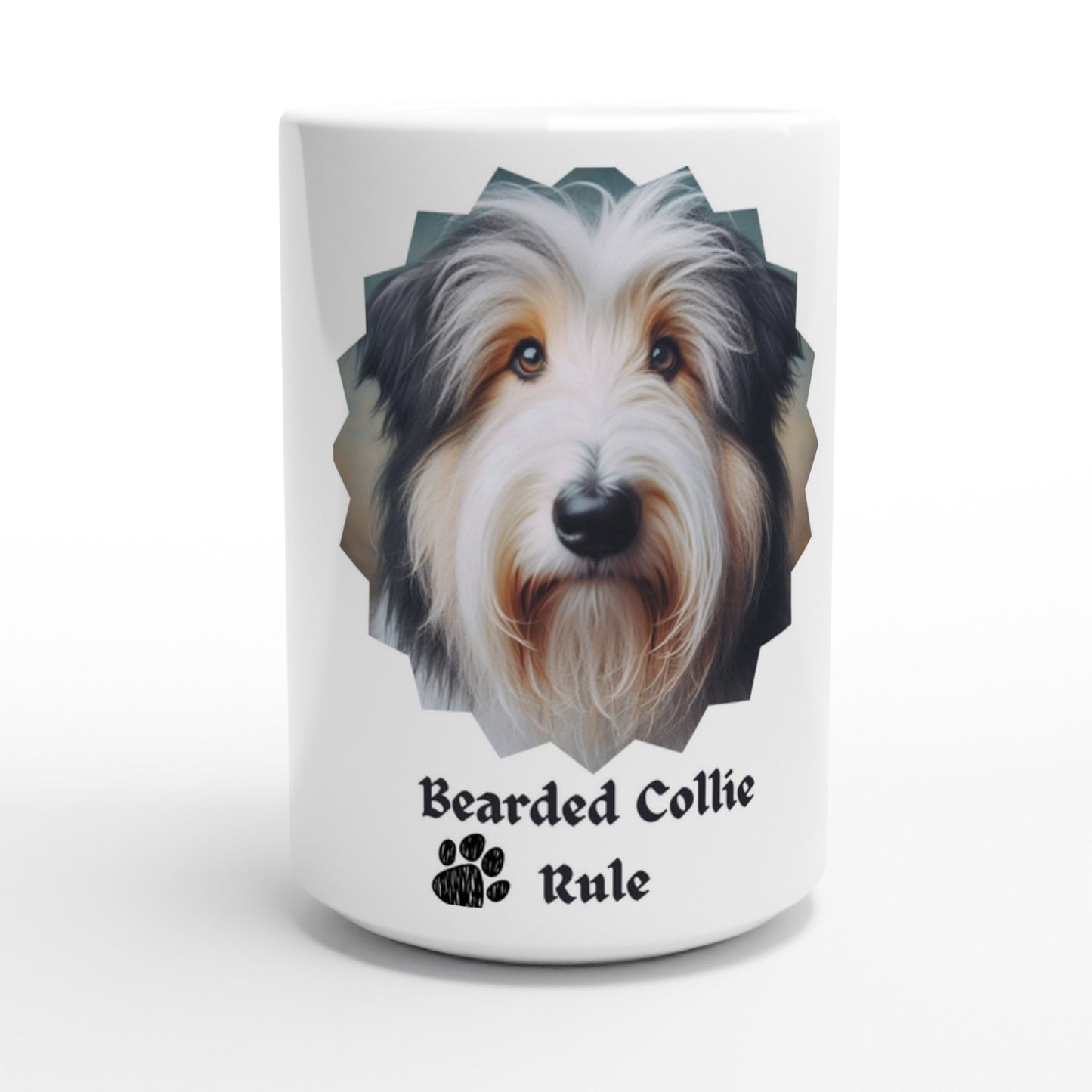 Bearded Collie Dog Mug - PetSelfie - Petselfie