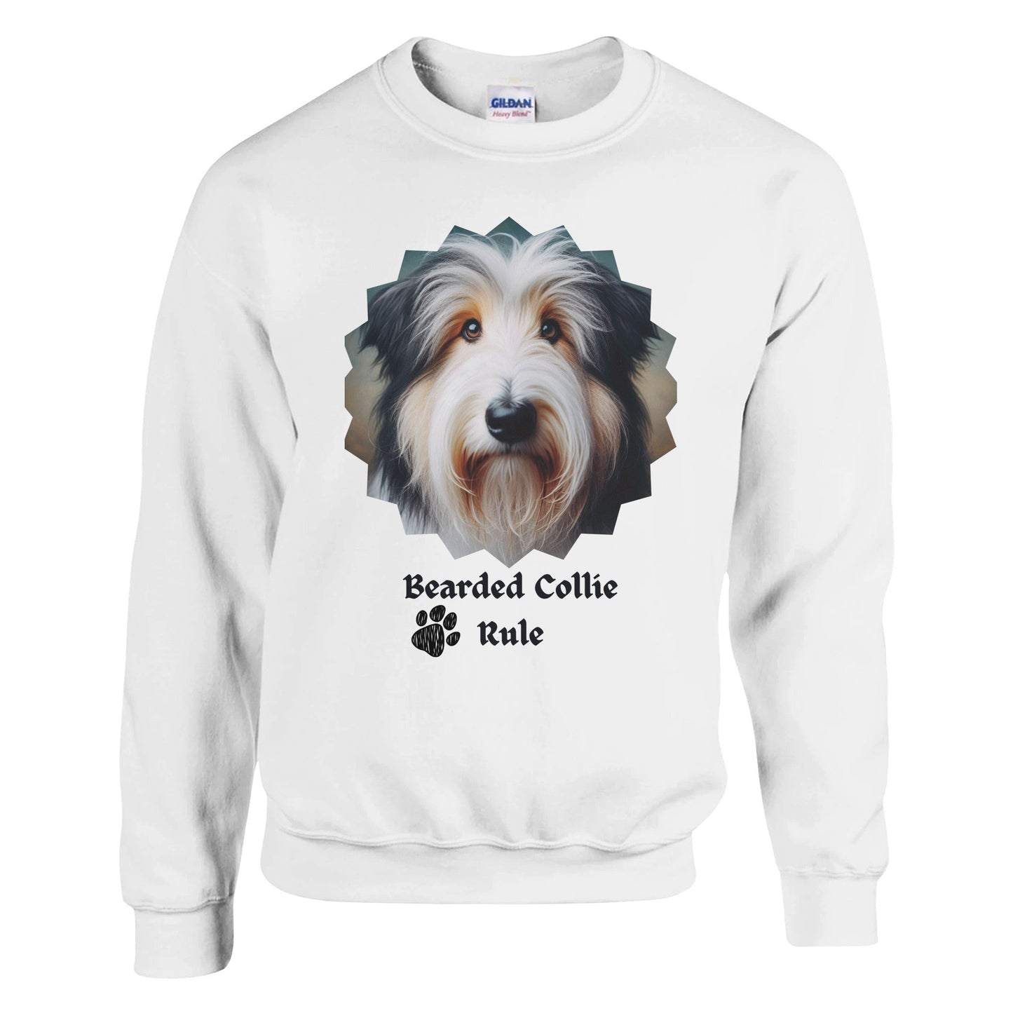 Bearded Collie Dog Sweatshirt - PetSelfie - Petselfie