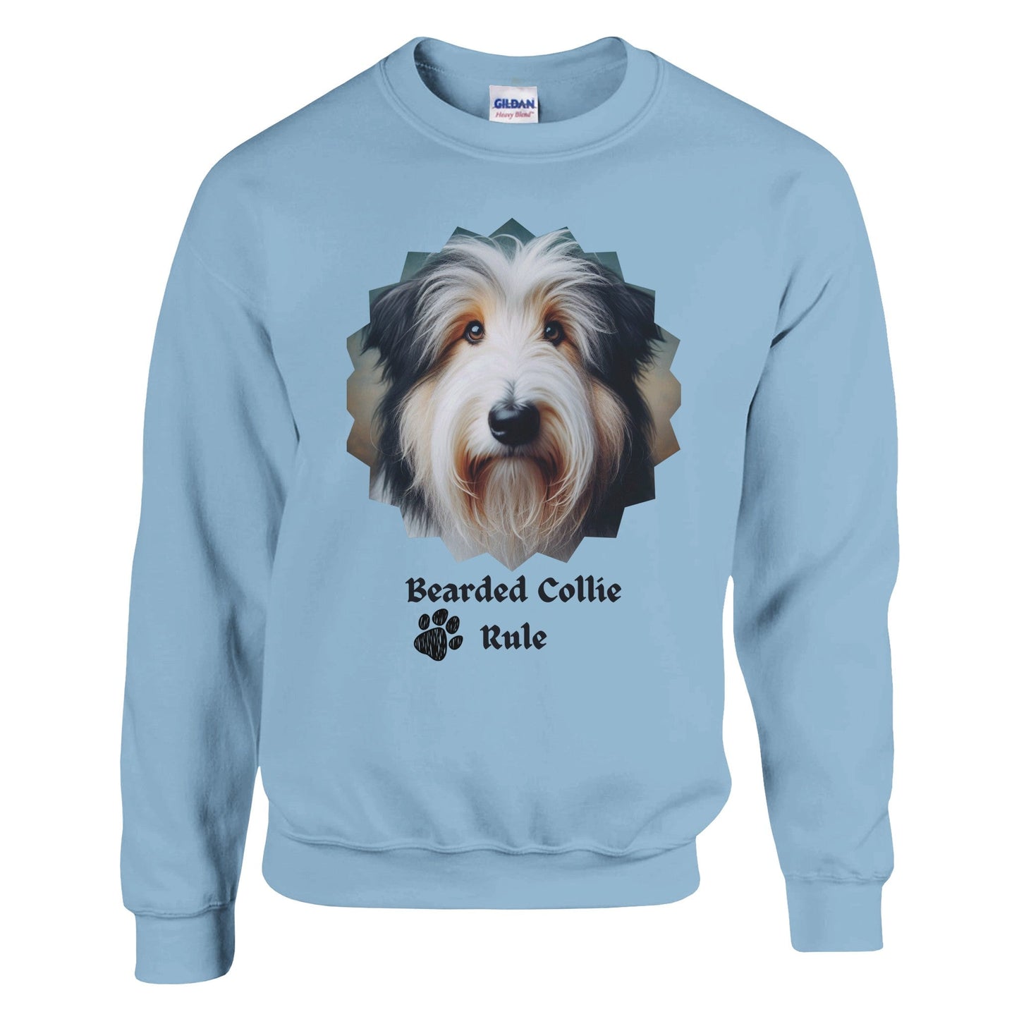 Bearded Collie Dog Sweatshirt - PetSelfie - Petselfie