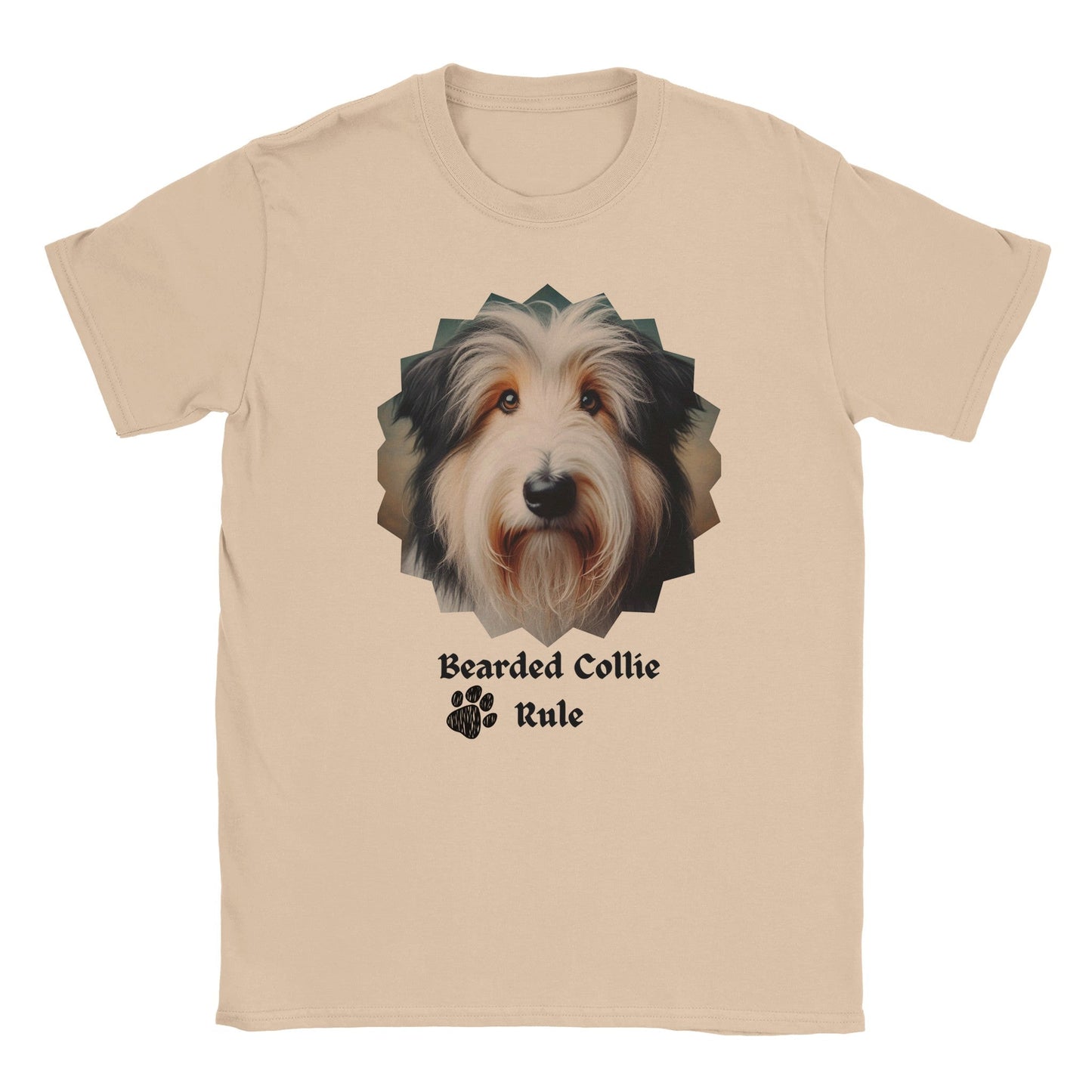 Bearded Collie Dog T-Shirt - PetSelfie - Petselfie