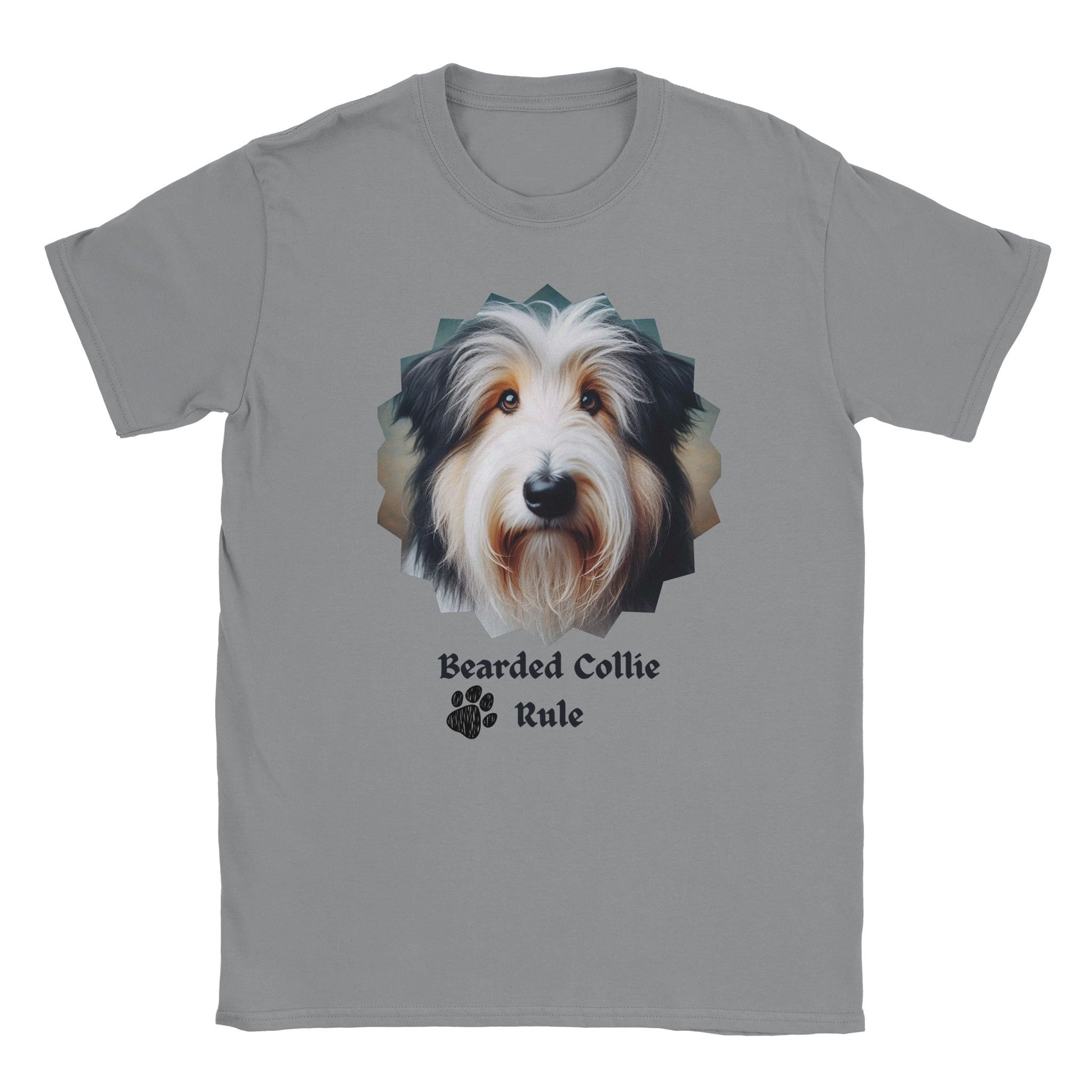 Bearded Collie Dog T-Shirt - PetSelfie - Petselfie
