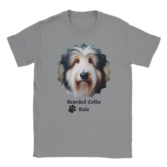 Bearded Collie Dog T-Shirt - PetSelfie - Petselfie