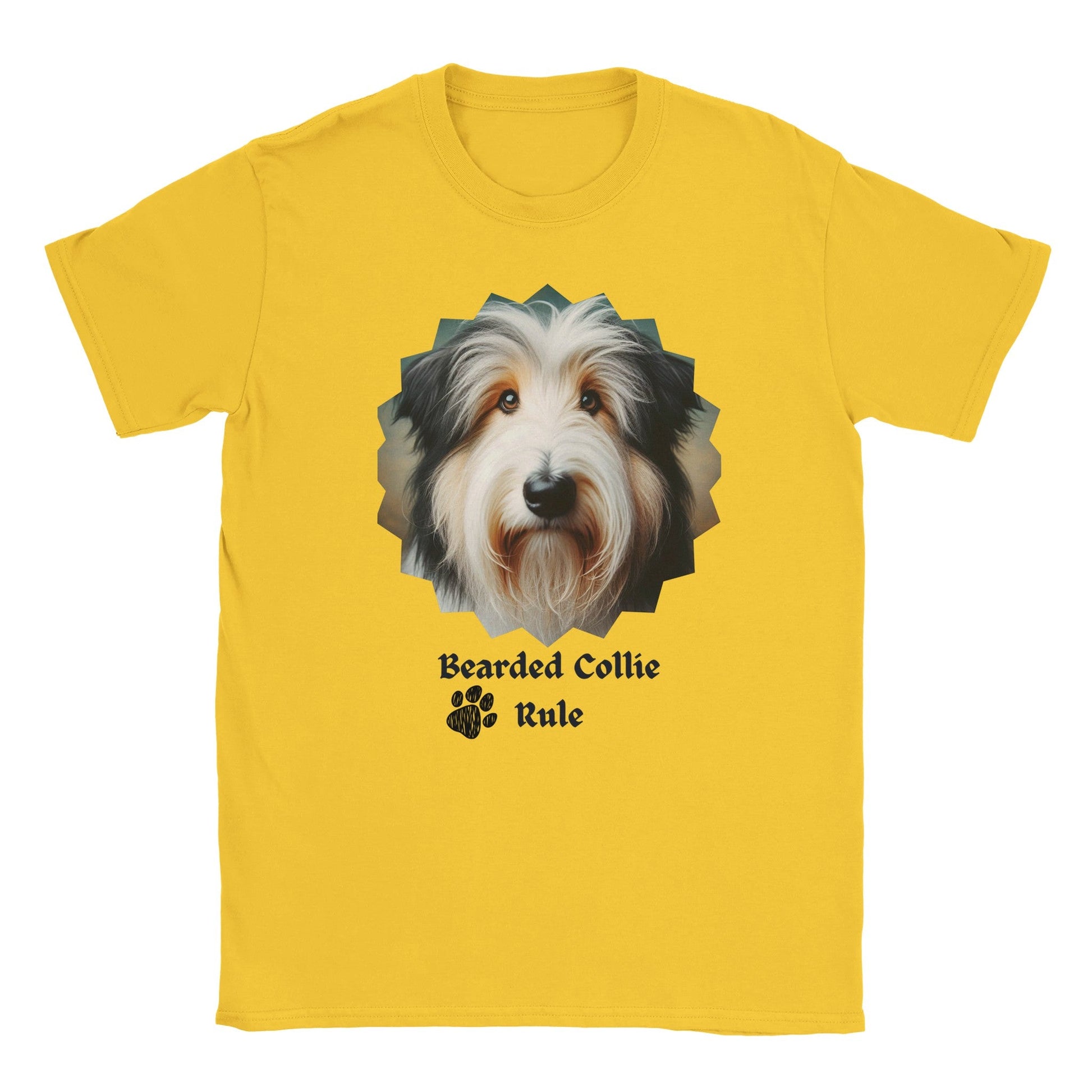 Bearded Collie Dog T-Shirt - PetSelfie - Petselfie