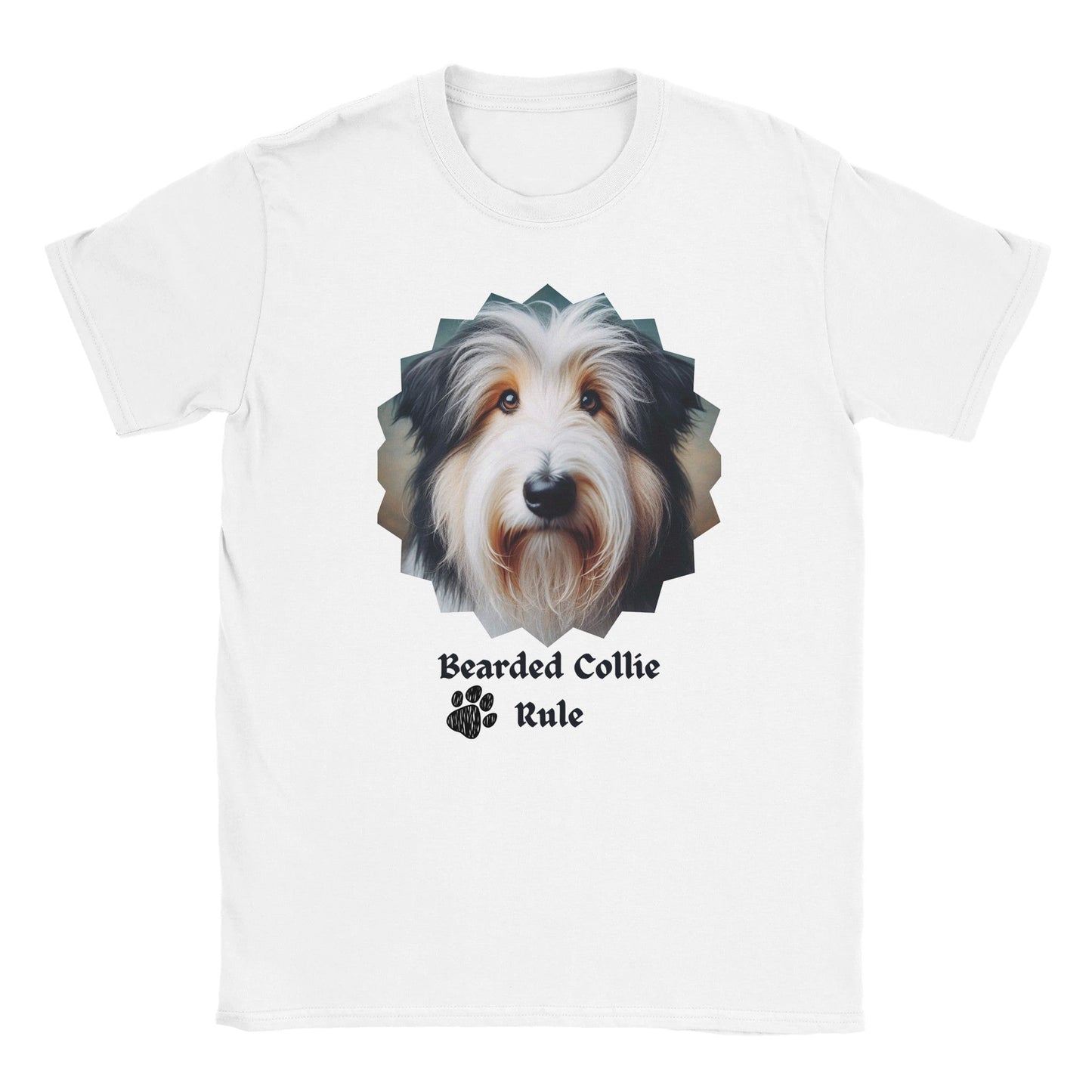 Bearded Collie Dog T-Shirt - PetSelfie - Petselfie