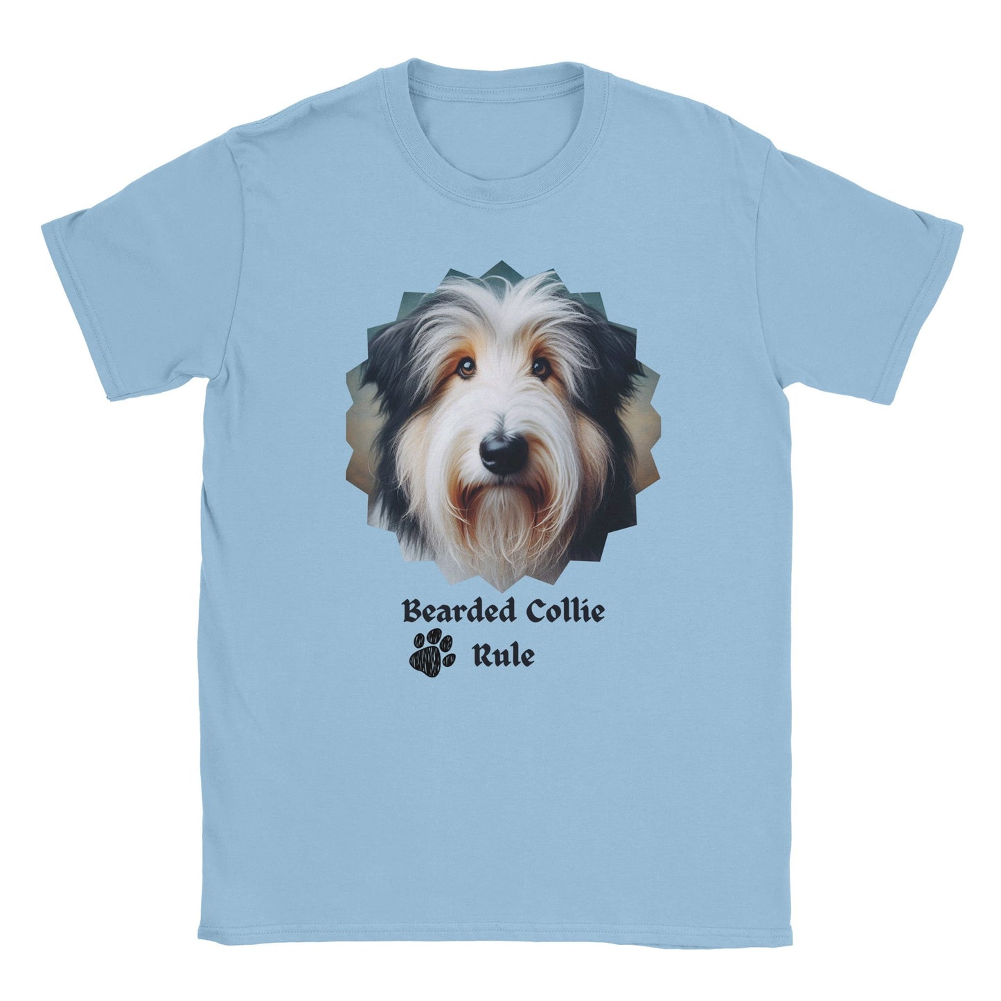 Bearded Collie Dog T-Shirt - PetSelfie - Petselfie