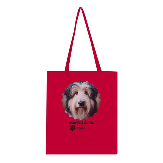 Bearded Collie Dog Tote Bag - PetSelfie - Petselfie