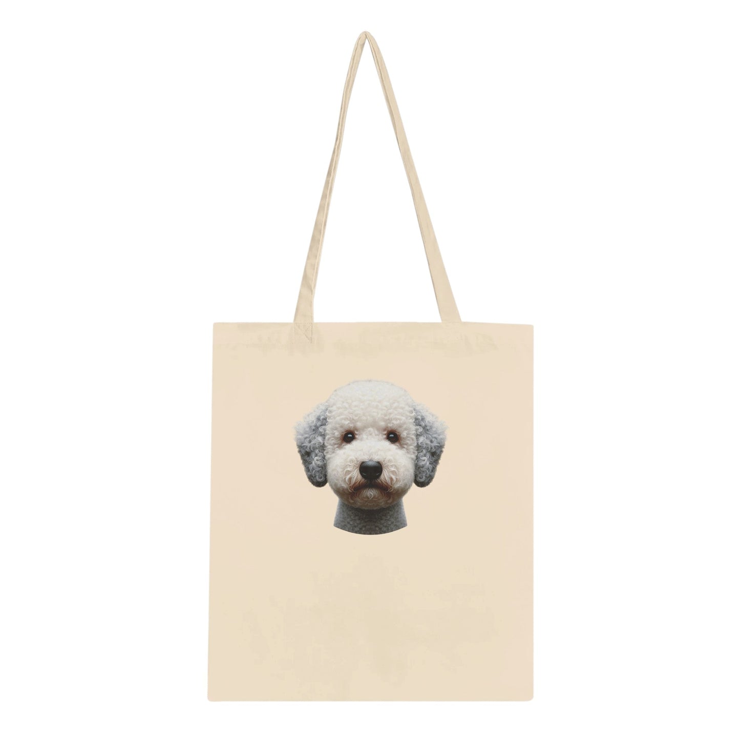 Bedlington Terrier Dog - Classic Tote Bag - PetSelfie - Petselfie