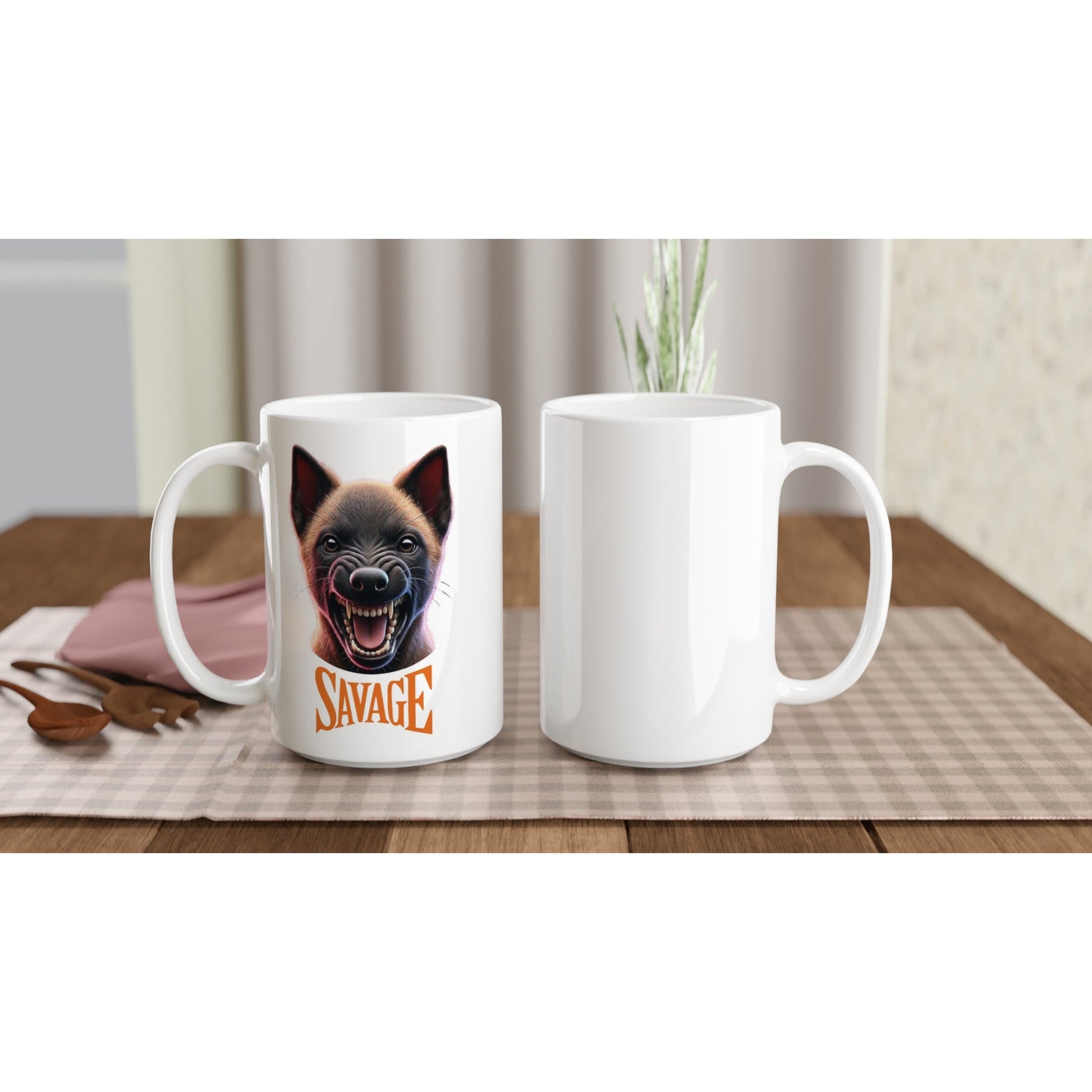 Belgian Malinois Puppy SAVAGE Mug - Petselfie