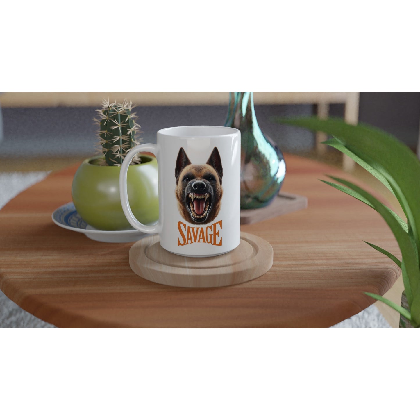 Belgian Malinois SAVAGE Mug - Petselfie