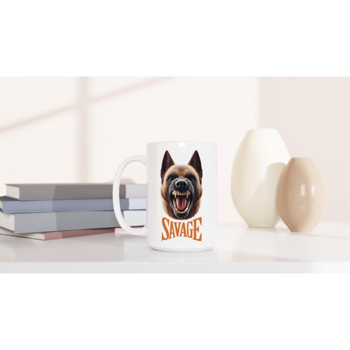 Belgian Malinois SAVAGE Mug - Petselfie