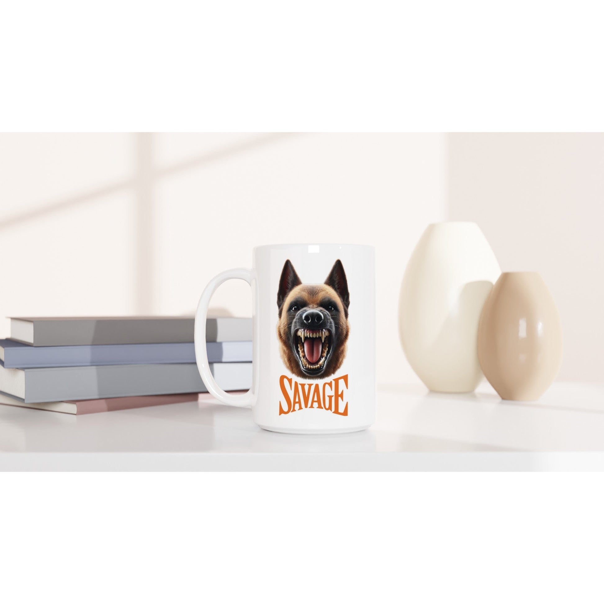 Belgian Malinois SAVAGE Mug - Petselfie