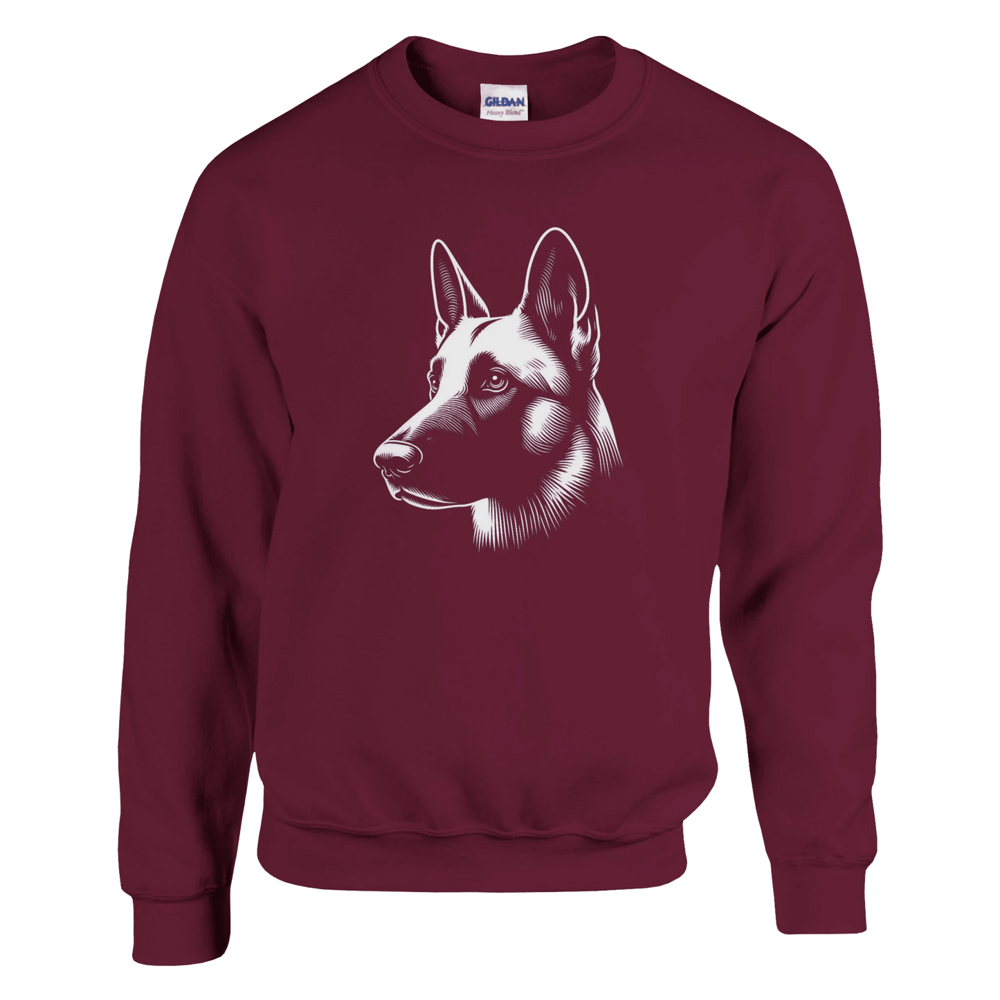 Belgian Malinois Silhouette Sweatshirt - Petselfie