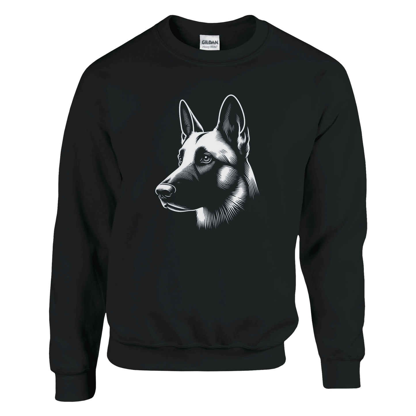 Belgian Malinois Silhouette Sweatshirt - Petselfie