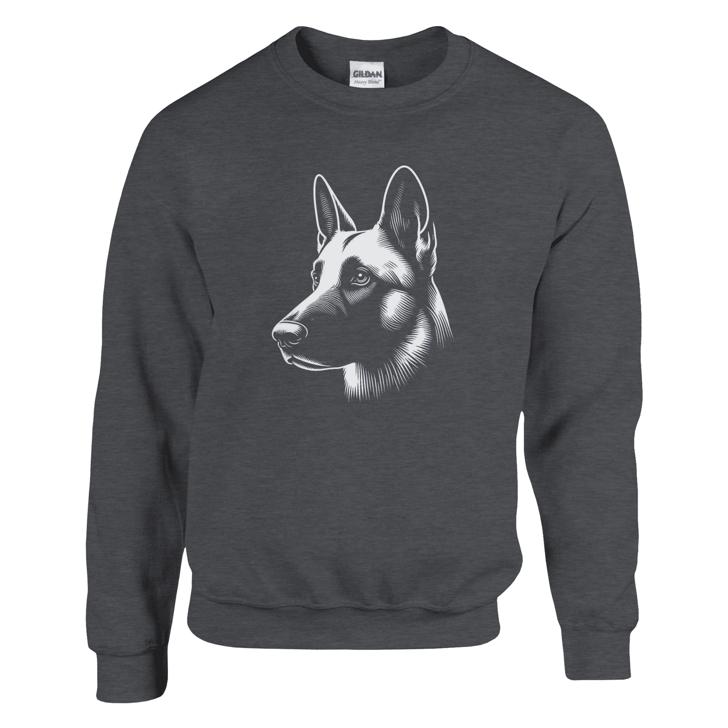 Belgian Malinois Silhouette Sweatshirt - Petselfie