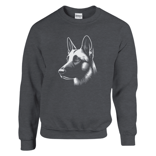 Belgian Malinois Silhouette Sweatshirt - Petselfie
