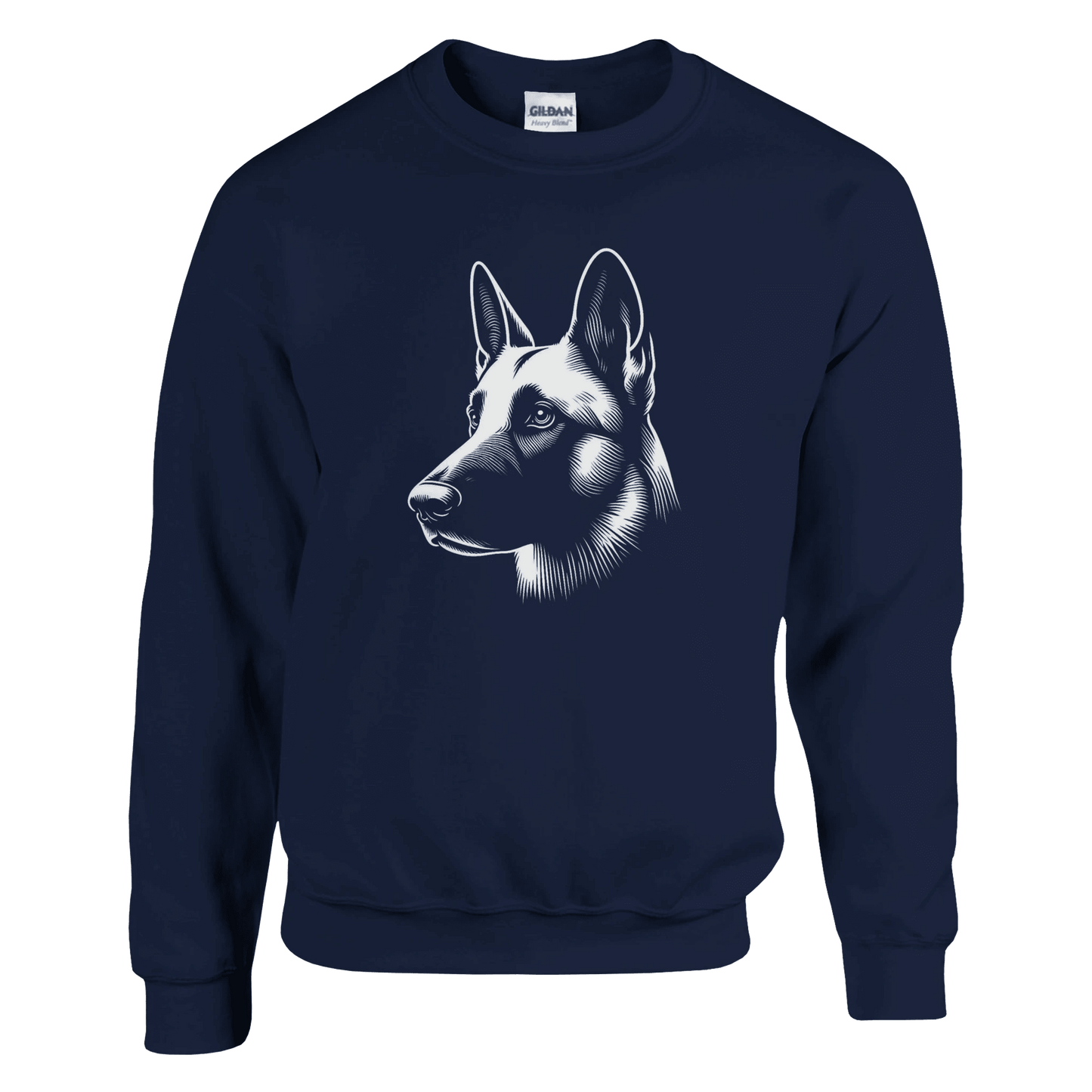 Belgian Malinois Silhouette Sweatshirt - Petselfie