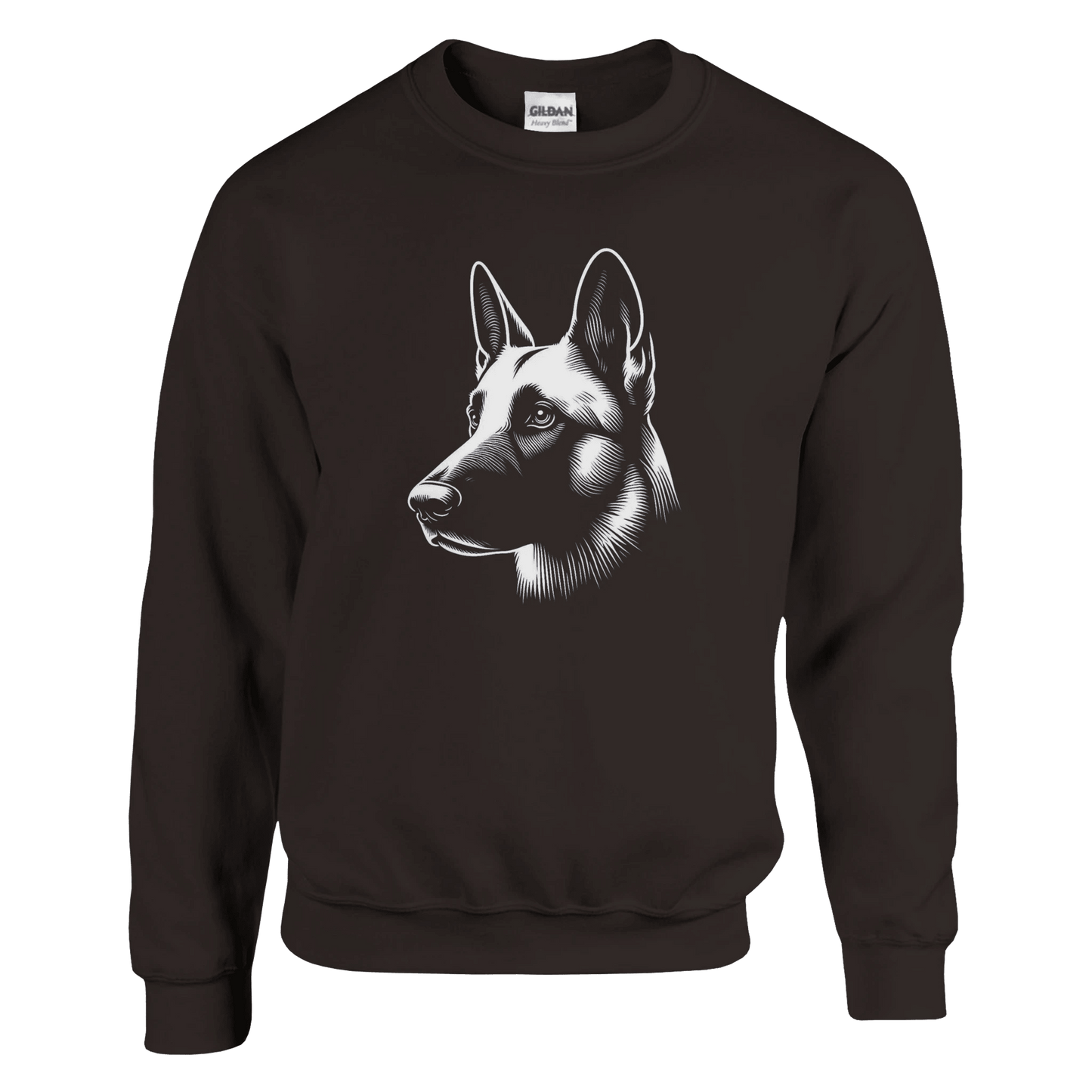 Belgian Malinois Silhouette Sweatshirt - Petselfie