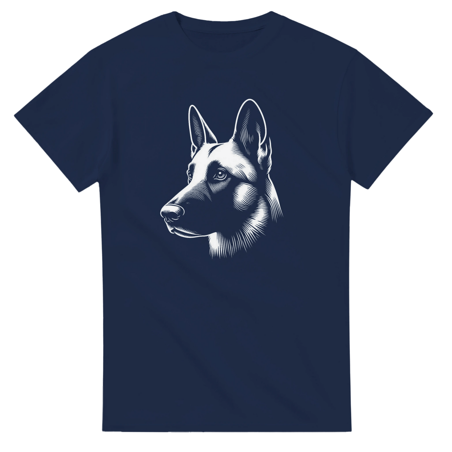 Belgian Malinois Silhouette T-shirt - Petselfie