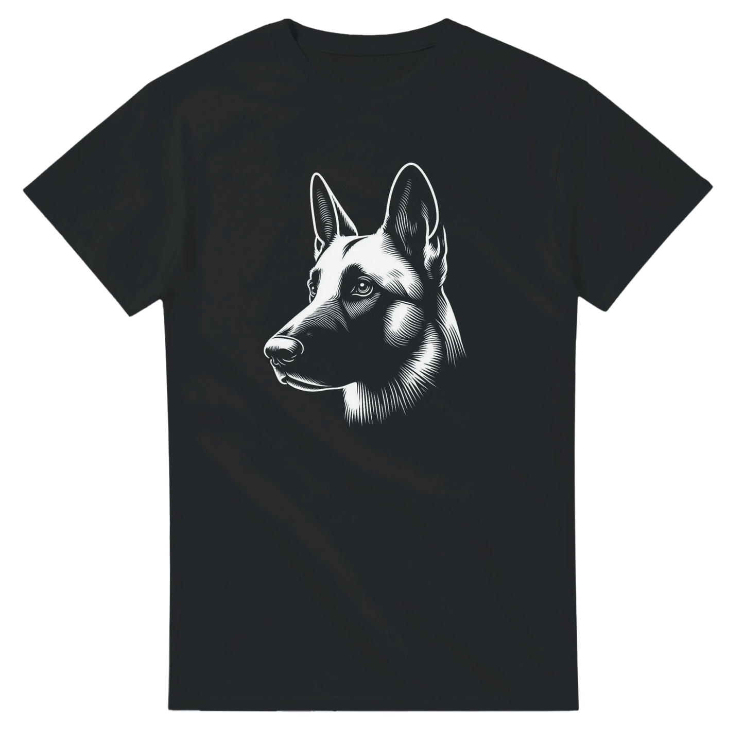 Belgian Malinois Silhouette T-shirt - Petselfie
