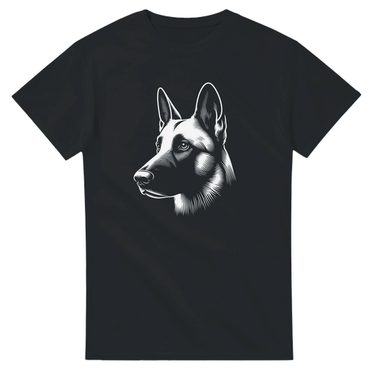 Belgian Malinois Silhouette T-shirt - Petselfie
