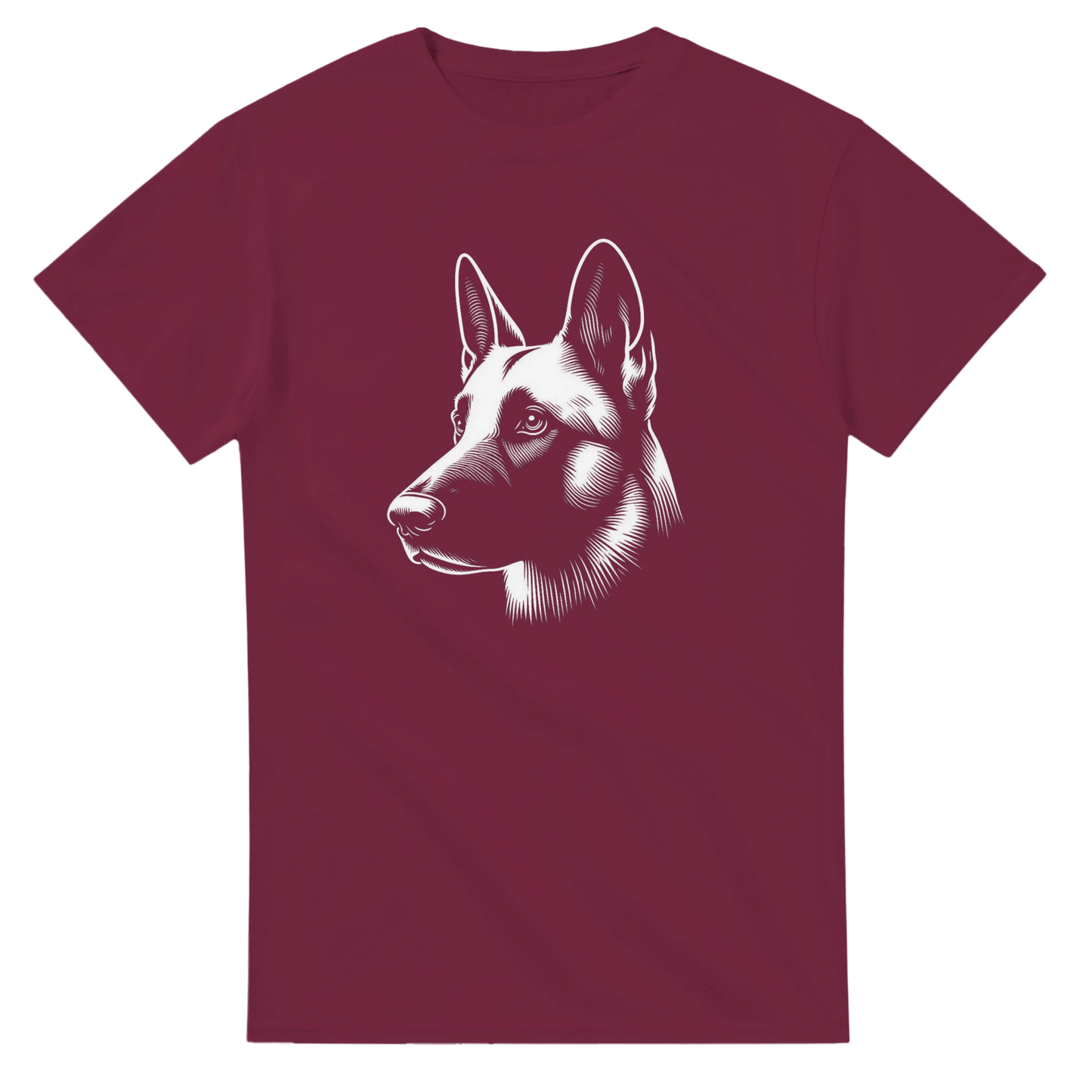 Belgian Malinois Silhouette T-shirt - Petselfie