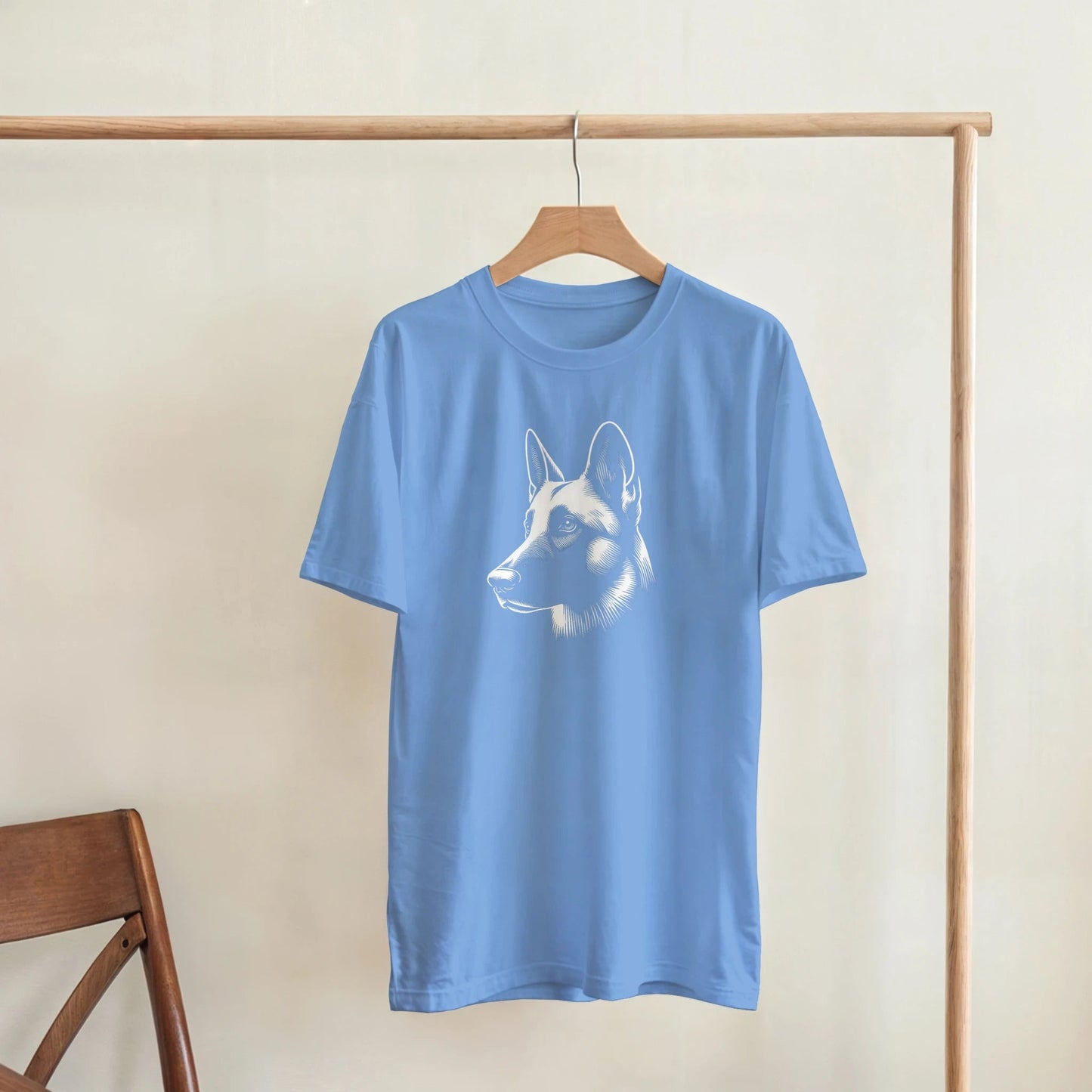 Belgian Malinois Silhouette T-shirt - Petselfie