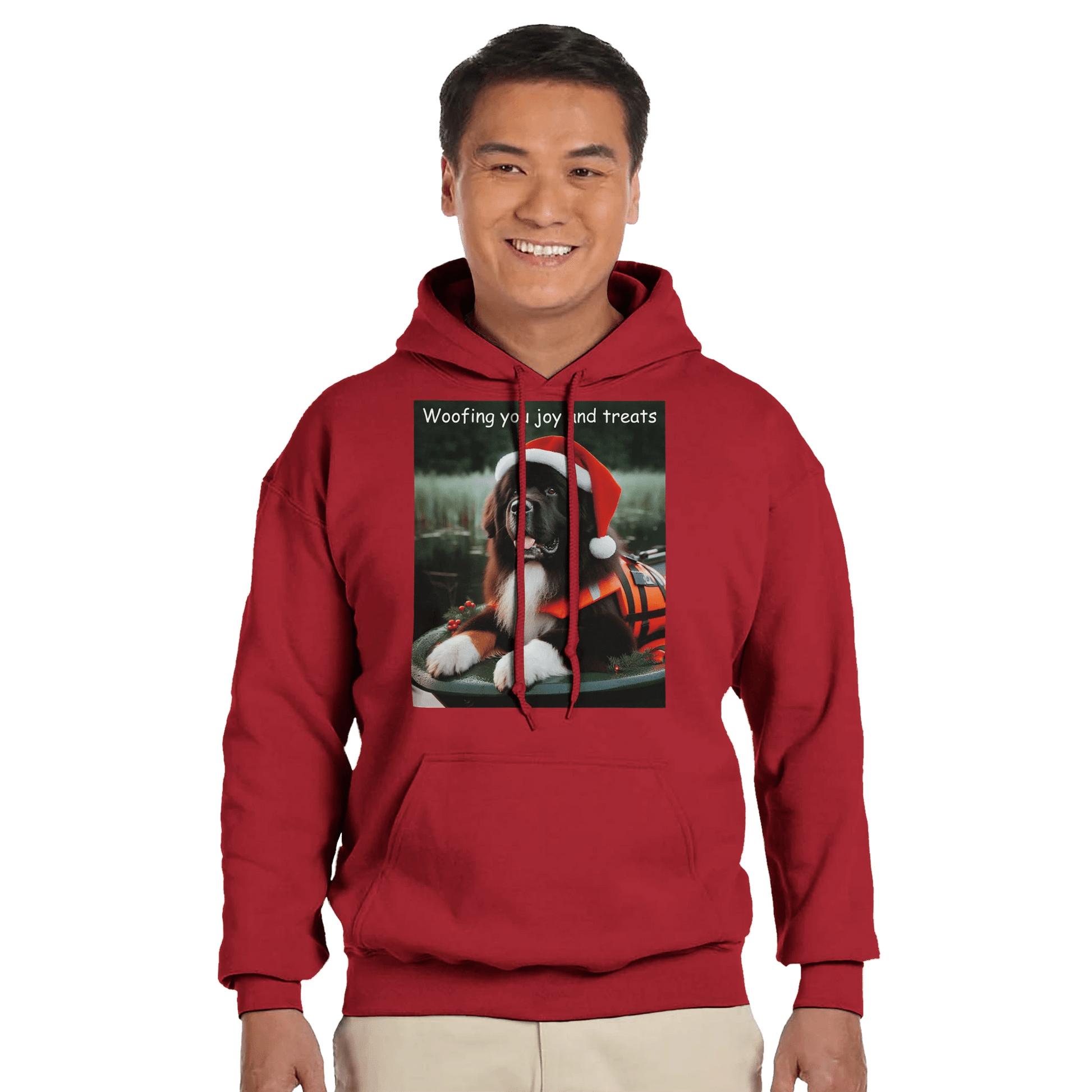 Bernese Mountain Dog Christmas Hoodie - Petselfie