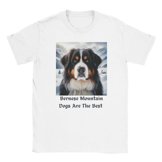 Bernese Mountain Dog Classic Unisex Crewneck T-Shirt - Petselfie
