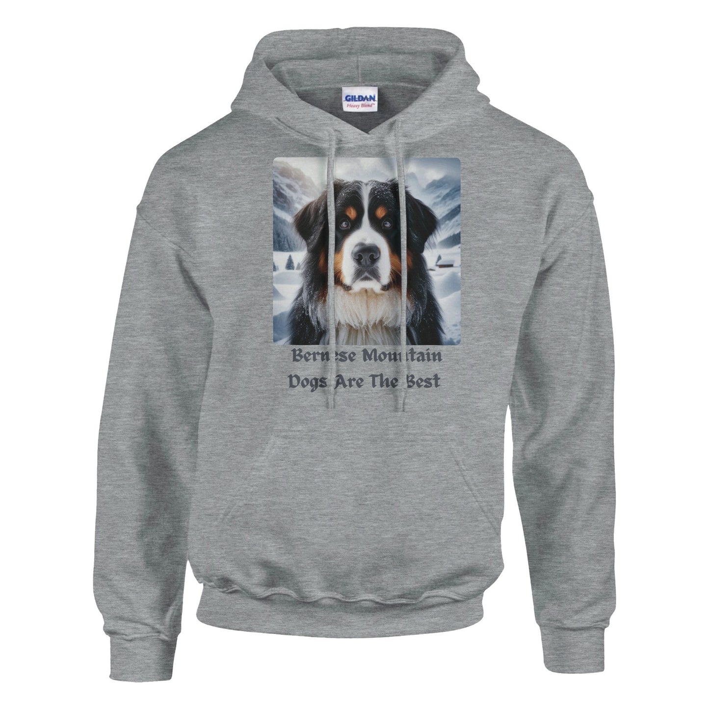 Bernese Mountain Dog Hoodie - PetSelfie - Petselfie