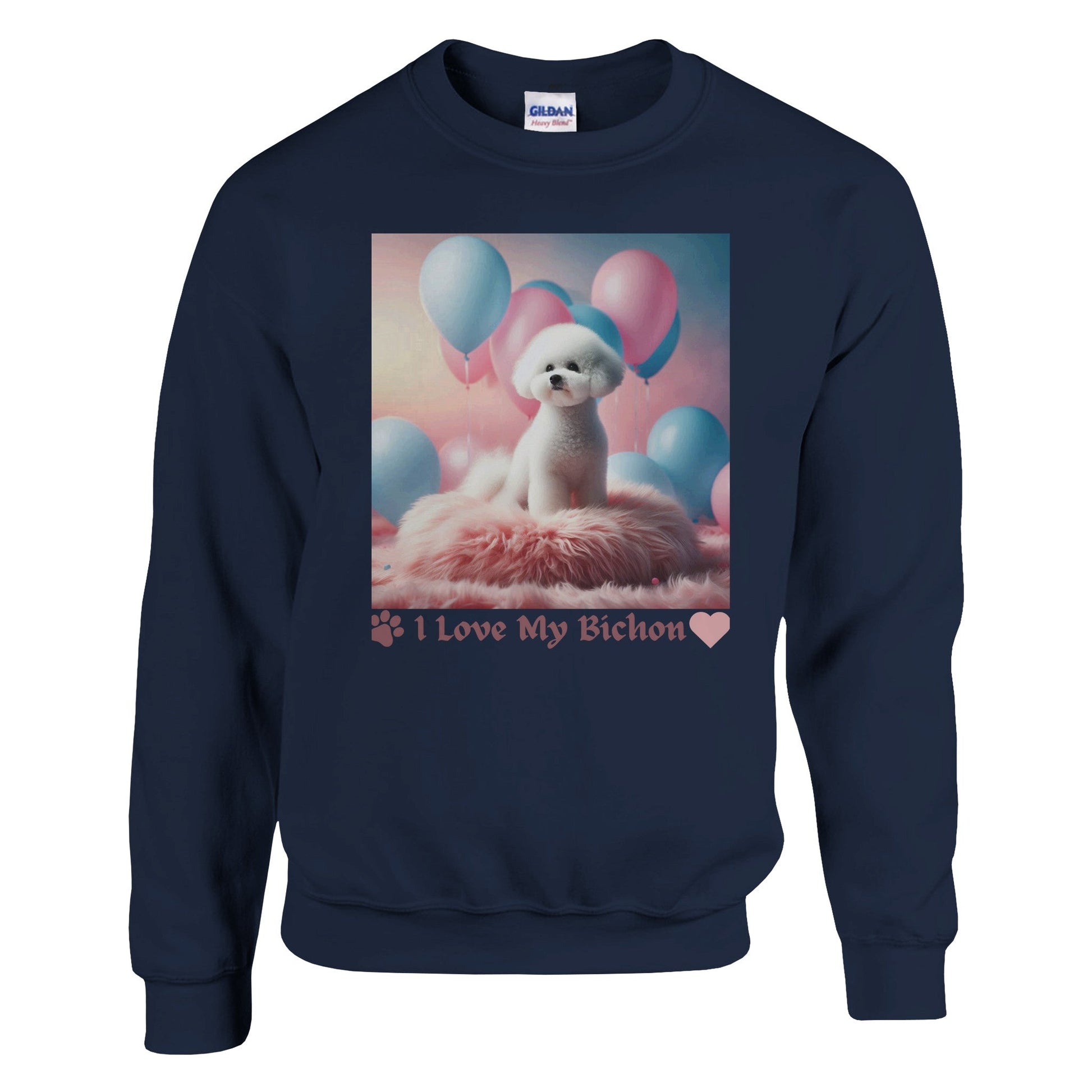 Bichon frise Sweatshirt - PetSelfie - Petselfie