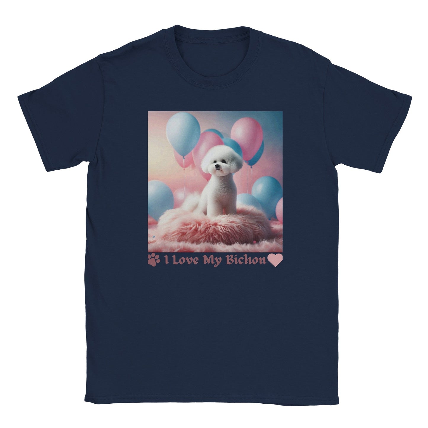 Bichon frise T-Shirt - PetSelfie - Petselfie