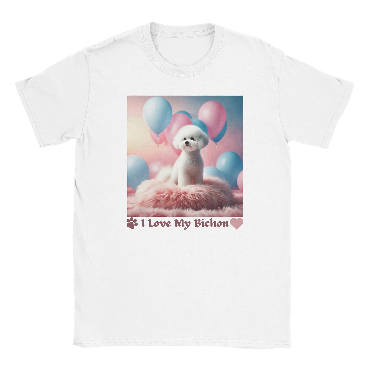 Bichon frise T-Shirt - PetSelfie - Petselfie