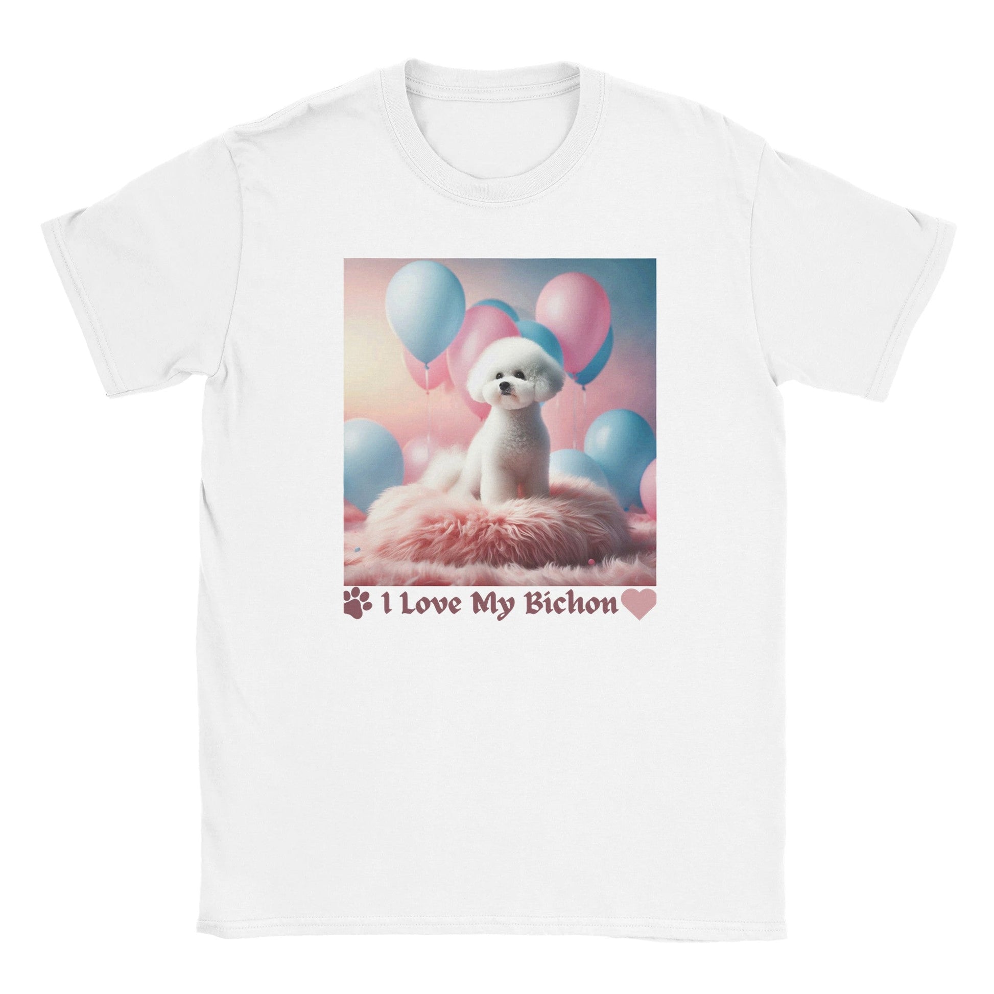Bichon frise T-Shirt - PetSelfie - Petselfie