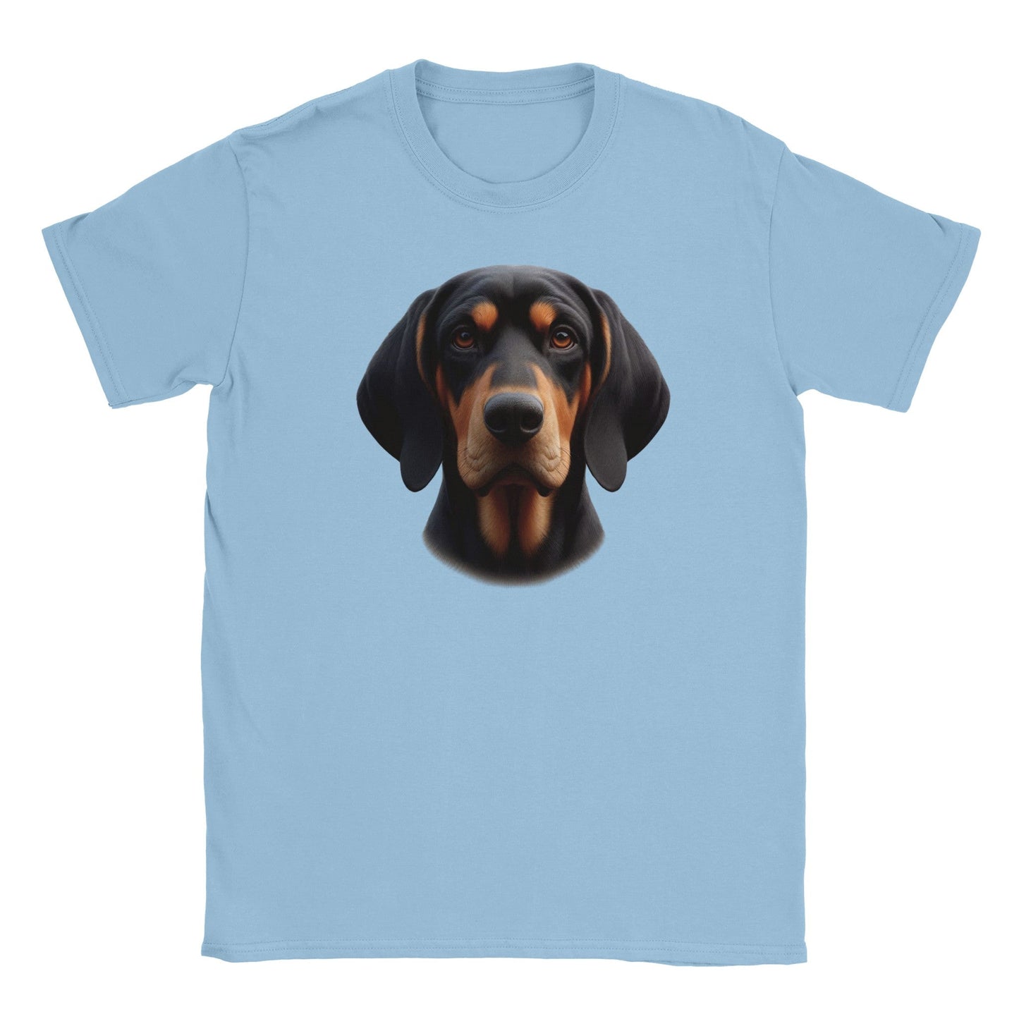 Black and Tan Coonhound T-Shirt - PetSelfie - Petselfie
