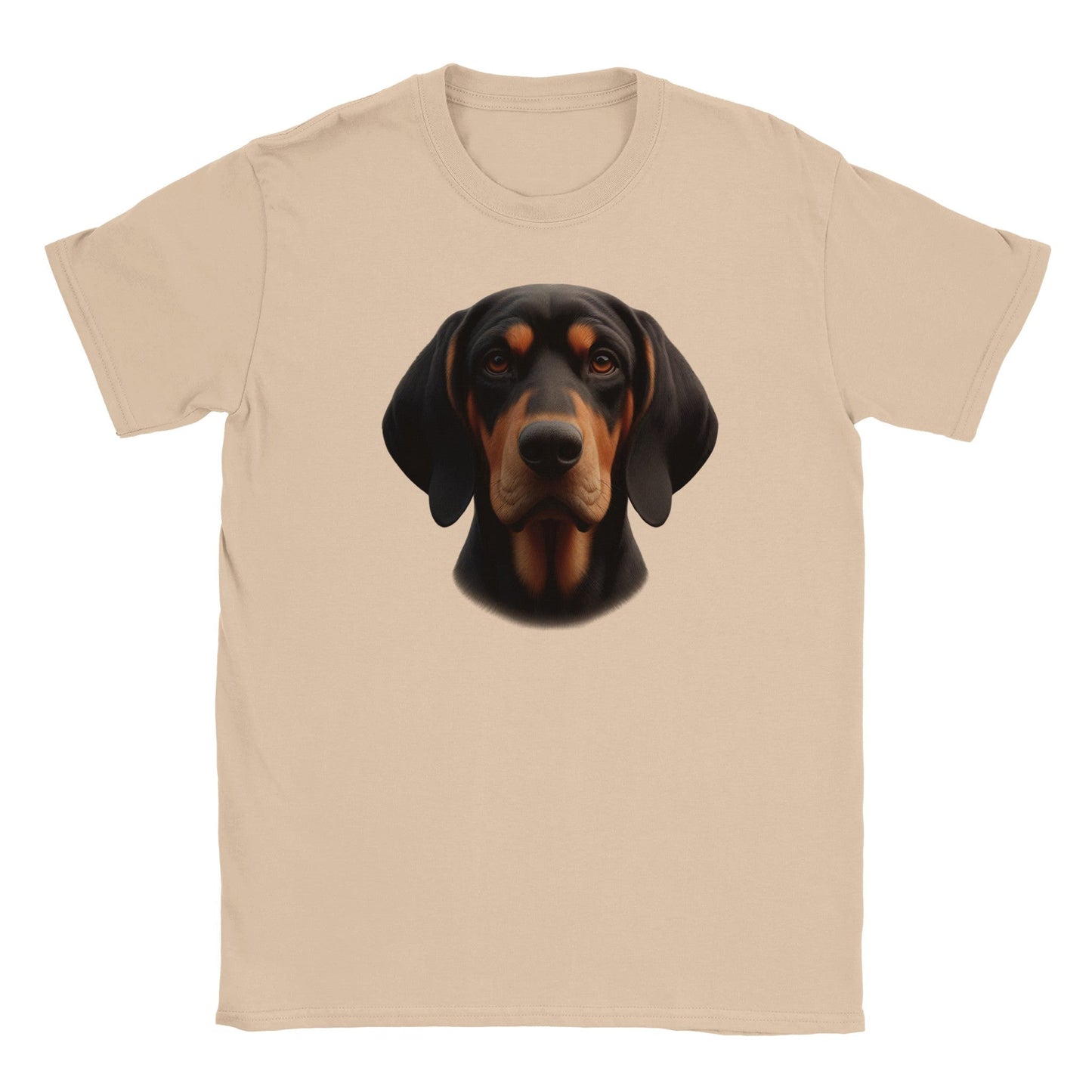 Black and Tan Coonhound T-Shirt - PetSelfie - Petselfie